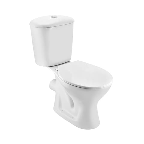 Essco - Elements - Bowl With Cistern For Coupled Water Closet (ECS-WHT-751P180SPPZ)