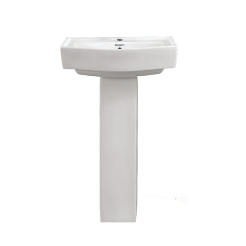 Parryware Luco Wash Basin With Pedestal (C898F)