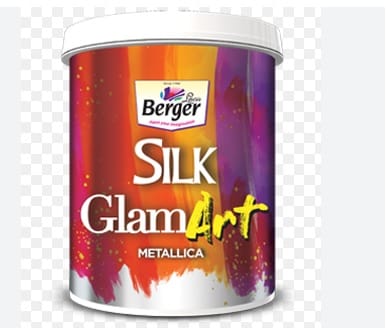 Berger - Silk Glamart Metallica-Silver-200 Ml