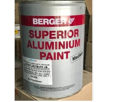 Berger - SUPERIOR ALUMINIUM PAINT-PASTE-2 K