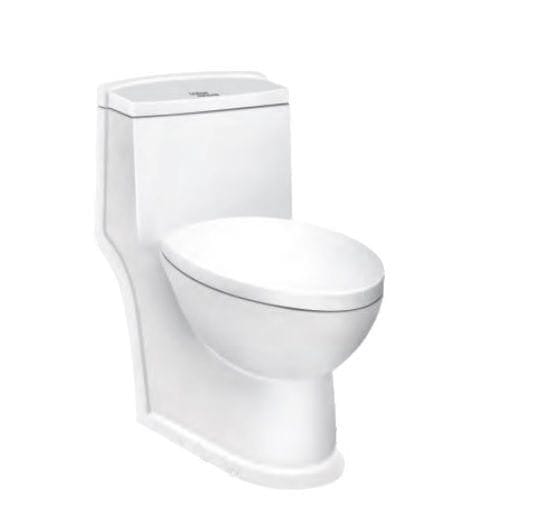 Hindware One Piece Closet Elba Starwhite (92528 P-18)