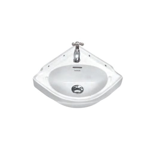 Hindware Corner Wall Hung Corner Basin (10031)