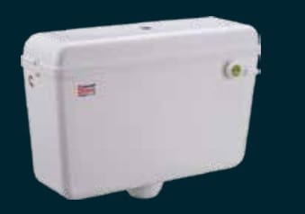 Skipper - PP Cistern BRAVO Single Flush White (3000009162)