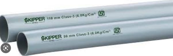 Skipper - PVC PIPE 225MM 3M CLASS-4 GREY (3000002884)