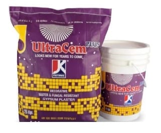 JKprotoMax ULTRACEM GYPSUM PLASTER BAG ALL OTHERS COLOURS - 25 KG