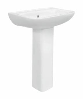 GLOCERA--SANITARY-BASIN-DUNE - WHITE 2 PCS BASIN SET